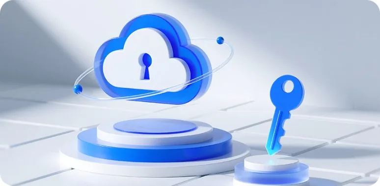 Illustration d'un cloud sécurisé